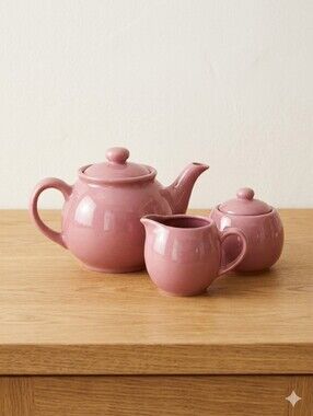 Vintage Pink Porcelain Tea Set – Old Amsterdam Porcelain Works